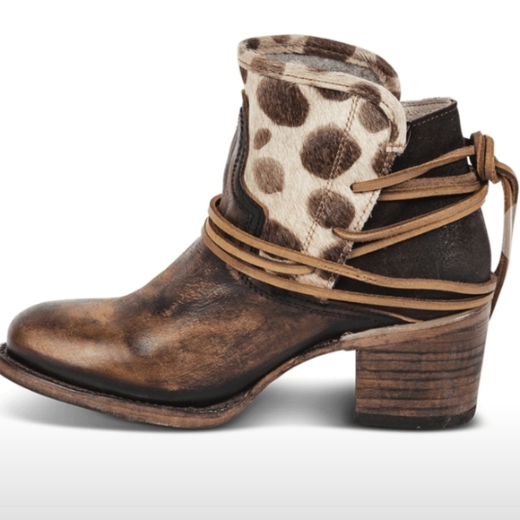 FreeBird CASEY Leopard Ankle Boots size 11 - Picture 12 of 14